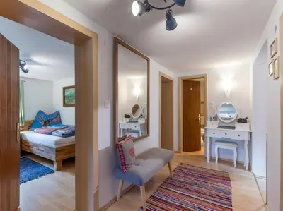 Ein Bett oder Betten in einem Zimmer der Unterkunft s´Brunnhäusl