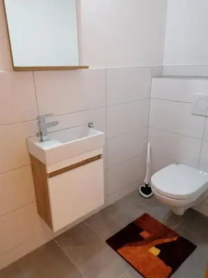 Ein Badezimmer in der Unterkunft Ferienwohnung Kirchler