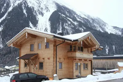 Naturlandschaft in der Nähe des Chalets