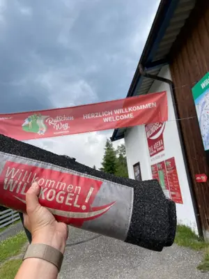 Ein Zertifikat, Auszeichnung, Logo oder anderes Dokument, das in der Unterkunft Jugendgästehaus Gerlosplatte ausgestellt ist