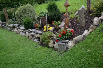 Ein Garten an der Unterkunft Ferienwohnung Knabl