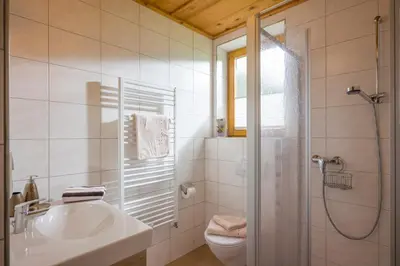 Ein Badezimmer in der Unterkunft Ferienwohnung Knabl