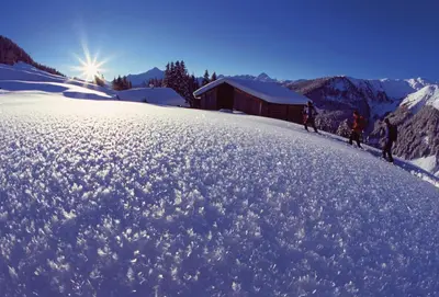 Haus-Elisabeth im Winter