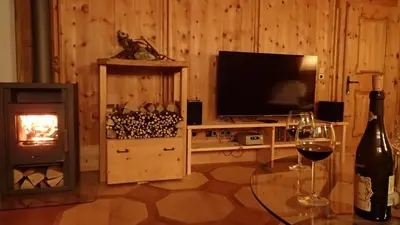 Getränke in der Unterkunft Zirbenchalet Obergruben