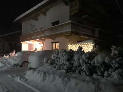 Haus Garber im Winter