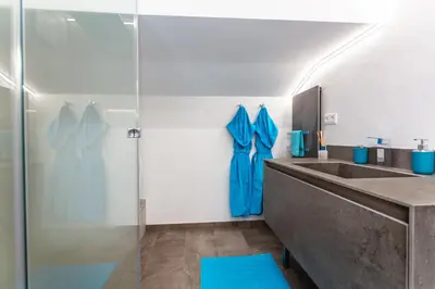 Küche/Küchenzeile in der Unterkunft Ferienwohnung Steinplatte