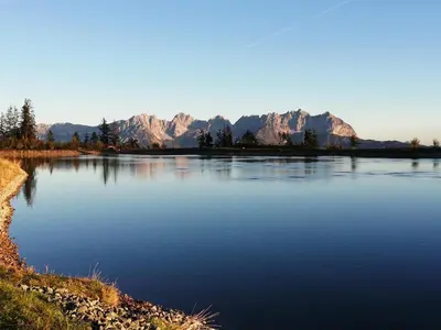 Naturlandschaft in der Nähe des Bauernhofs