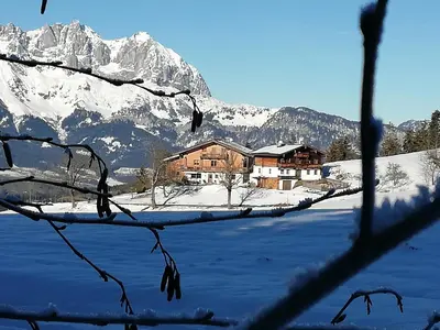 Naturlandschaft in der Nähe des Bauernhofs