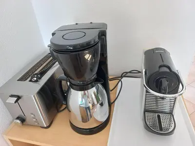 Kaffee-/Teezubehör in der Unterkunft Hahnenkammblick