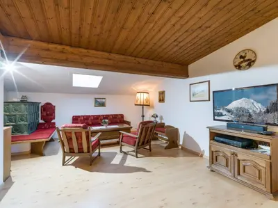 TV/Unterhaltungsangebot in der Unterkunft Appartement Panoramablick