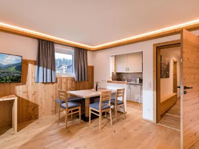 Küche/Küchenzeile in der Unterkunft Almhof Kitzlodge - Alpine Lifestyle Hotel