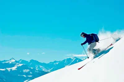Skifahren im Hotel oder in der Nähe