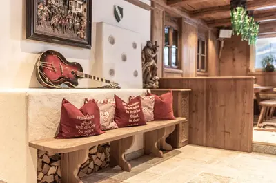 Ein Sitzbereich in der Unterkunft Galtenberg Bed & Breakfast