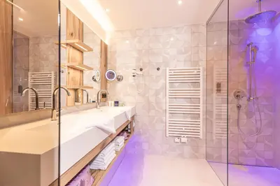Ein Badezimmer in der Unterkunft Galtenberg Bed & Breakfast
