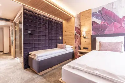 Ein Bett oder Betten in einem Zimmer der Unterkunft Galtenberg Bed & Breakfast