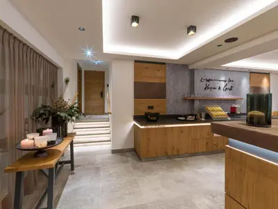 Ein Sitzbereich in der Unterkunft Hotel & Spa Sonne 4 Sterne Superior