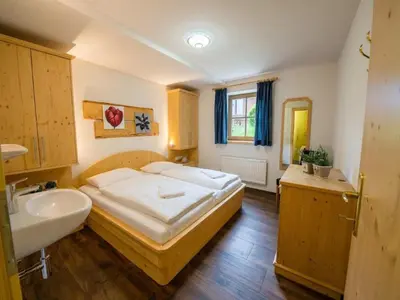 Ein Bett oder Betten in einem Zimmer der Unterkunft Chalet in Austria near Ski Lift & Sauna