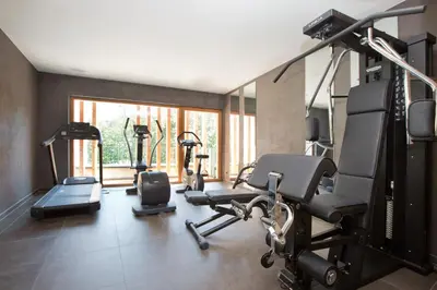 Das Fitnesscenter und/oder die Fitnesseinrichtungen in der Unterkunft Geniesserhotel Minglers Sportalm 4 Sterne Superior