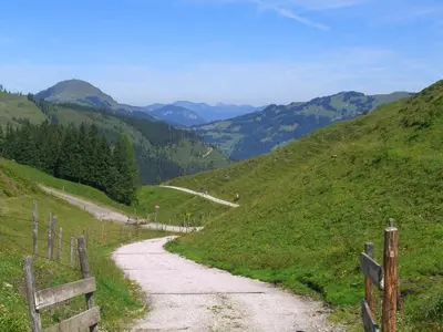 Naturlandschaft in der Nähe des Privatzimmers