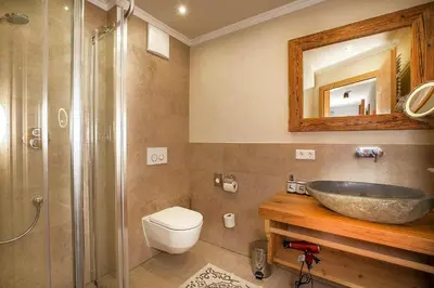 Ein Badezimmer in der Unterkunft Chalet in Königsleiten with Mountain Views & Spa