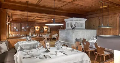 Ein Restaurant oder anderes Speiselokal in der Unterkunft Entners am See