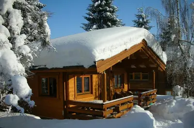 Gartenhotel Rosenhof bei Kitzbühel im Winter