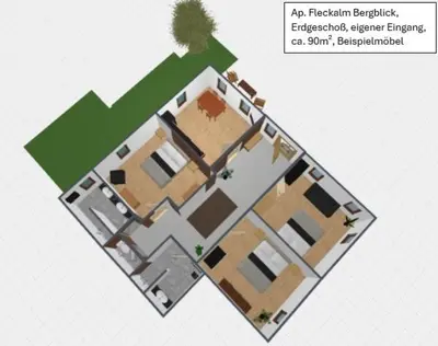 Grundriss der Unterkunft Haus DiRol
