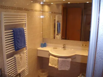 Ein Badezimmer in der Unterkunft Ferienwohnungen - Haus Zierl
