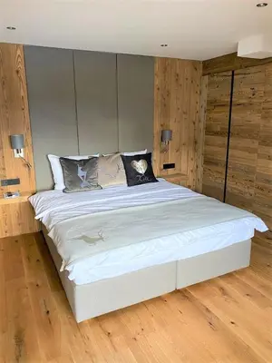 Ein Bett oder Betten in einem Zimmer der Unterkunft APART24