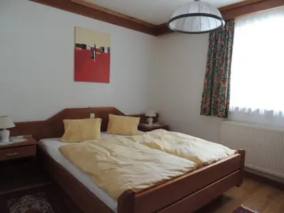 Ein Bett oder Betten in einem Zimmer der Unterkunft Ferienwohnungen Lemberger