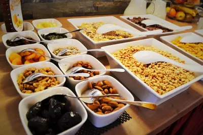 Essen im Hotel oder in der Nähe