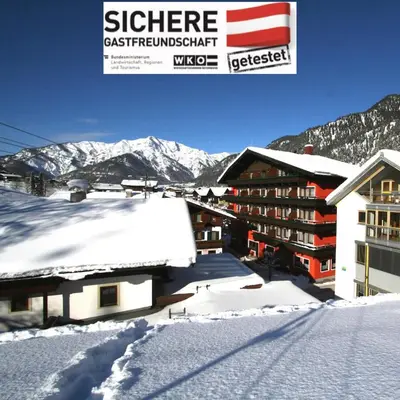 Hotel Tiroler Adler - bed and breakfast im Winter