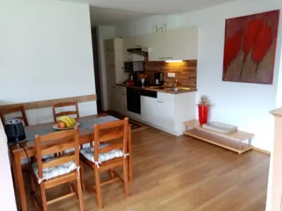 Küche/Küchenzeile in der Unterkunft Landhaus Barbara
