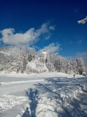 Landhaus Barbara im Winter