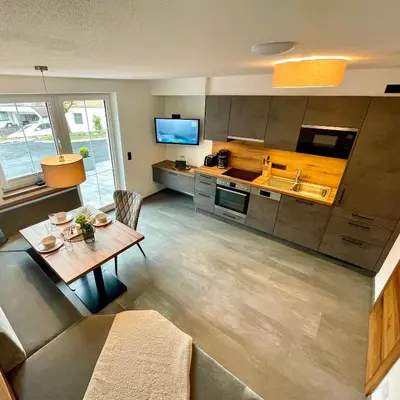 Küche/Küchenzeile in der Unterkunft Villa Sonneck