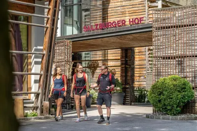 Gäste, die in der Unterkunft Hotel Salzburger Hof Leogang übernachten
