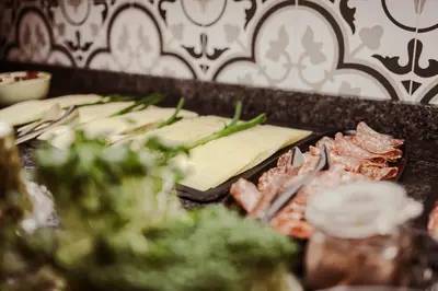 Essen im Hotel oder in der Nähe
