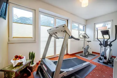 Das Fitnesscenter und/oder die Fitnesseinrichtungen in der Unterkunft Hotel Klingler