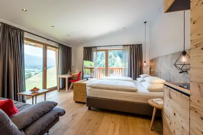 Ein Bett oder Betten in einem Zimmer der Unterkunft Hotel Der Bär