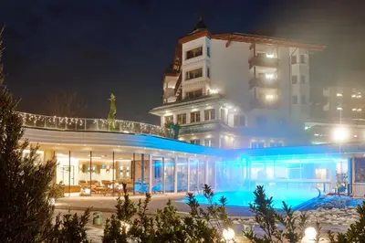 Das Gebäude in dem sich das Hotel befindet