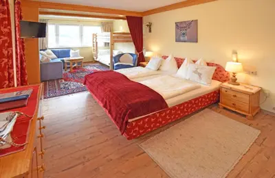 Ein Bett oder Betten in einem Zimmer der Unterkunft Romantik Aparthotel Sonnleitn