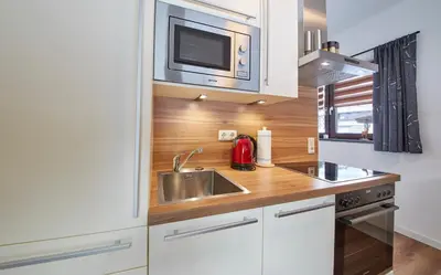 Küche/Küchenzeile in der Unterkunft Saalbacher Perle 1 - Luxury Family Home