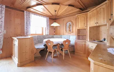Küche/Küchenzeile in der Unterkunft Ferienhaus In Ruhiger Lage