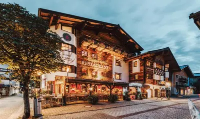 Das Gebäude in dem sich das Hotel befindet