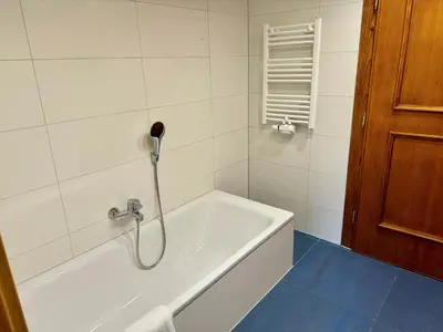 Ein Badezimmer in der Unterkunft Alpenlodge, Ferienwohnung 3