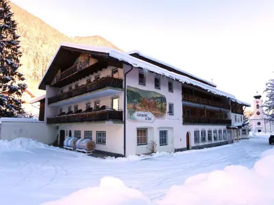 Alpenlodge, Ferienwohnung 14 im Winter