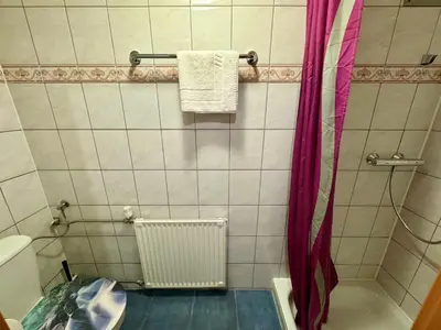 Ein Badezimmer in der Unterkunft Alpenlodge, Ferienwohnung 15