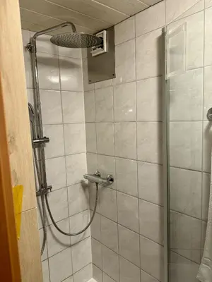 Ein Badezimmer in der Unterkunft Alpenlodge, Ferienwohnung 15