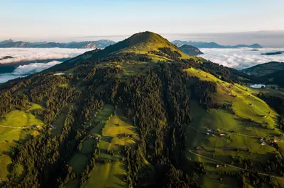 Naturlandschaft in der Nähe der Ferienwohnung