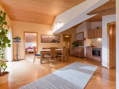 Küche/Küchenzeile in der Unterkunft Ferienwohnung Gasteiger